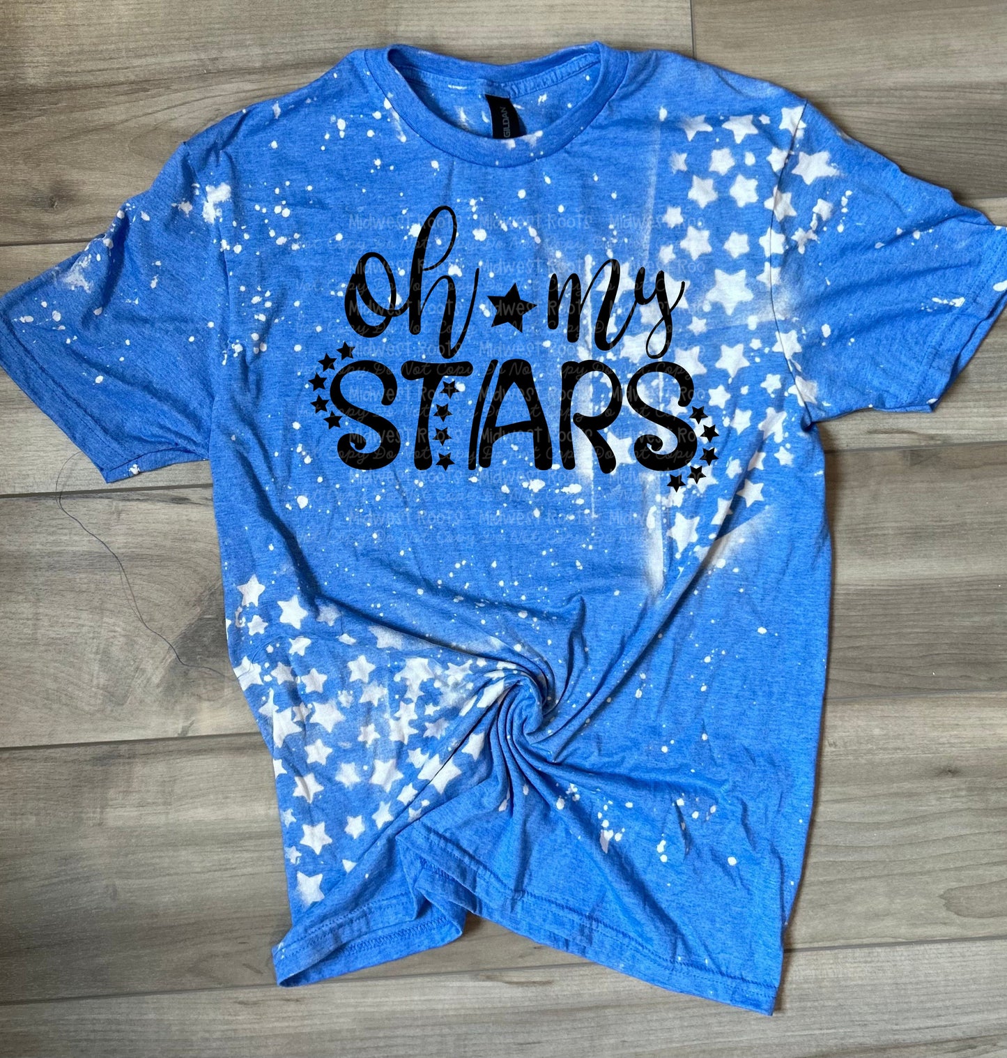 Kids Oh My Stars Bleached Top