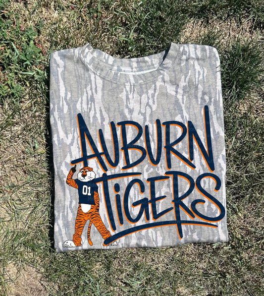 Bottomland Camo Top @uburn T!g3r$