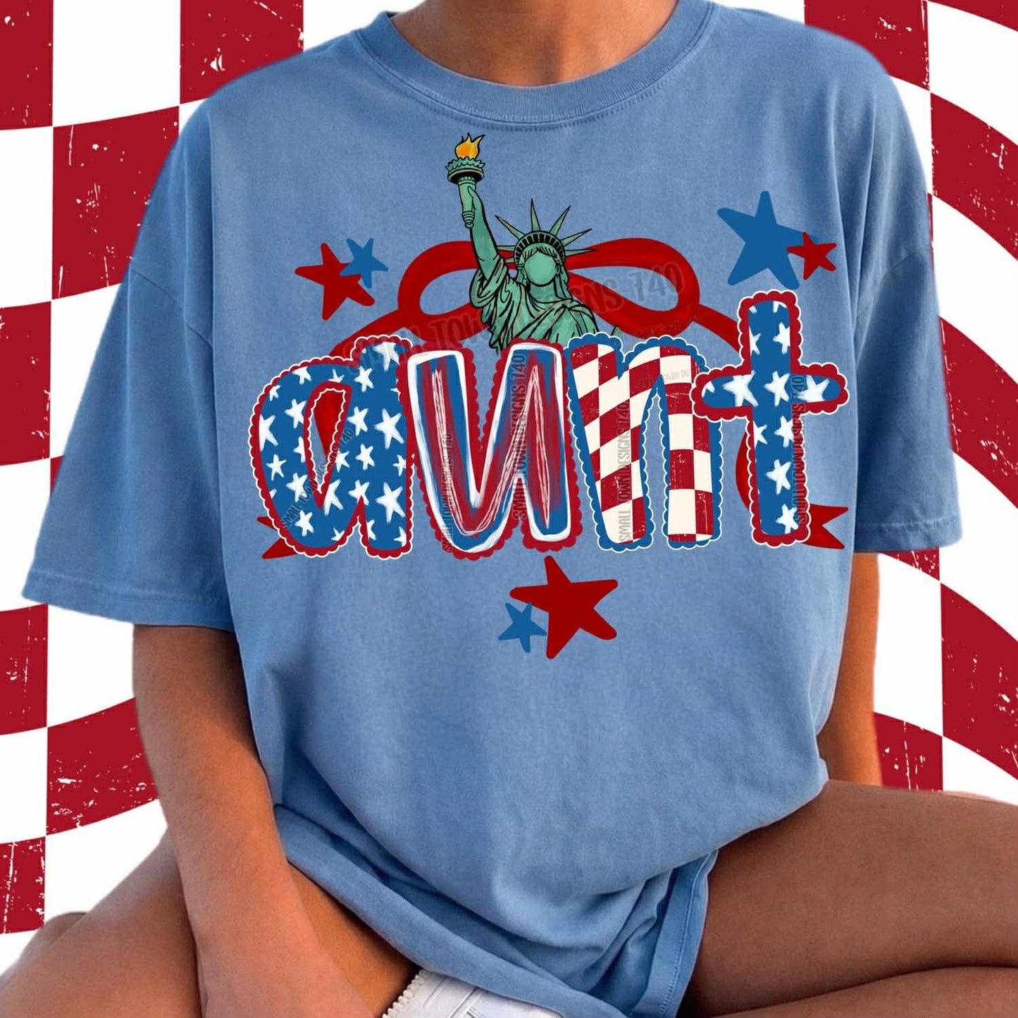 RWB Auntie Top