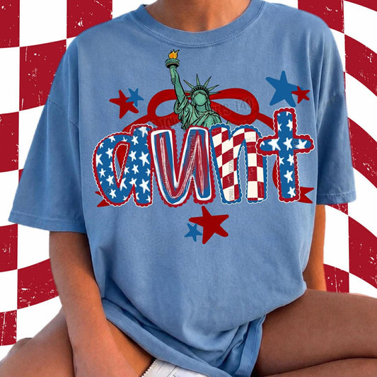 RWB Auntie Top