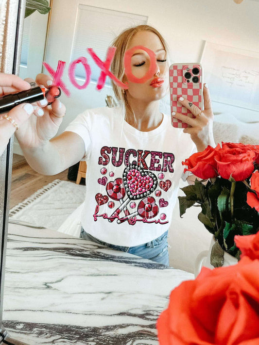 WS Completed Top Sucker For Love