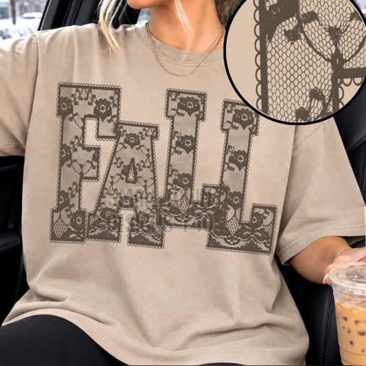 Fall Faux Lace Top