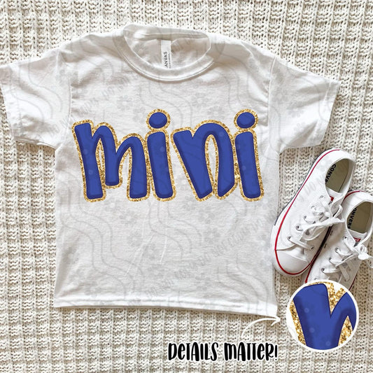 DTF Print - Faux Glitter Mini