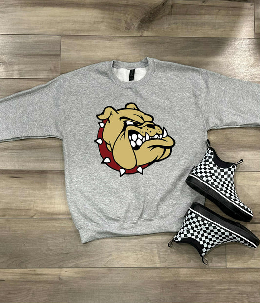 WS Completed Top Bulld0gs Oversized Arm Print