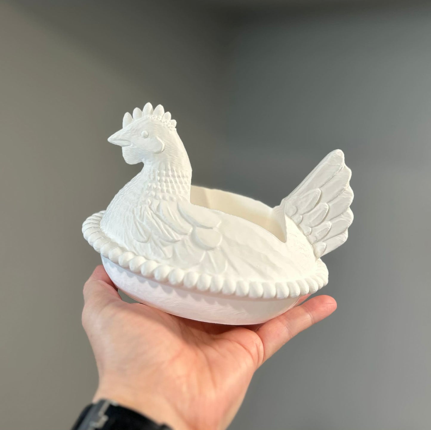 3D Printed Hen Soap Holder