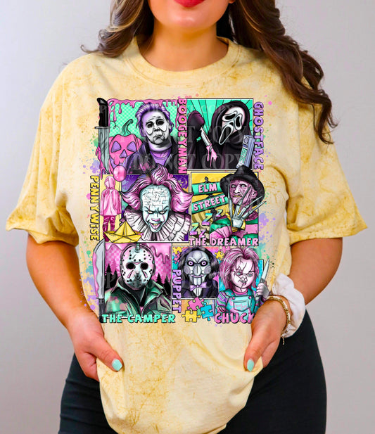 Horror Guys Collage Top