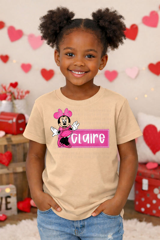 WS Completed Kids Top Valentine Girl Mouse Name