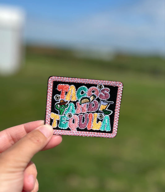 Tacos and Tequila Hat Patch