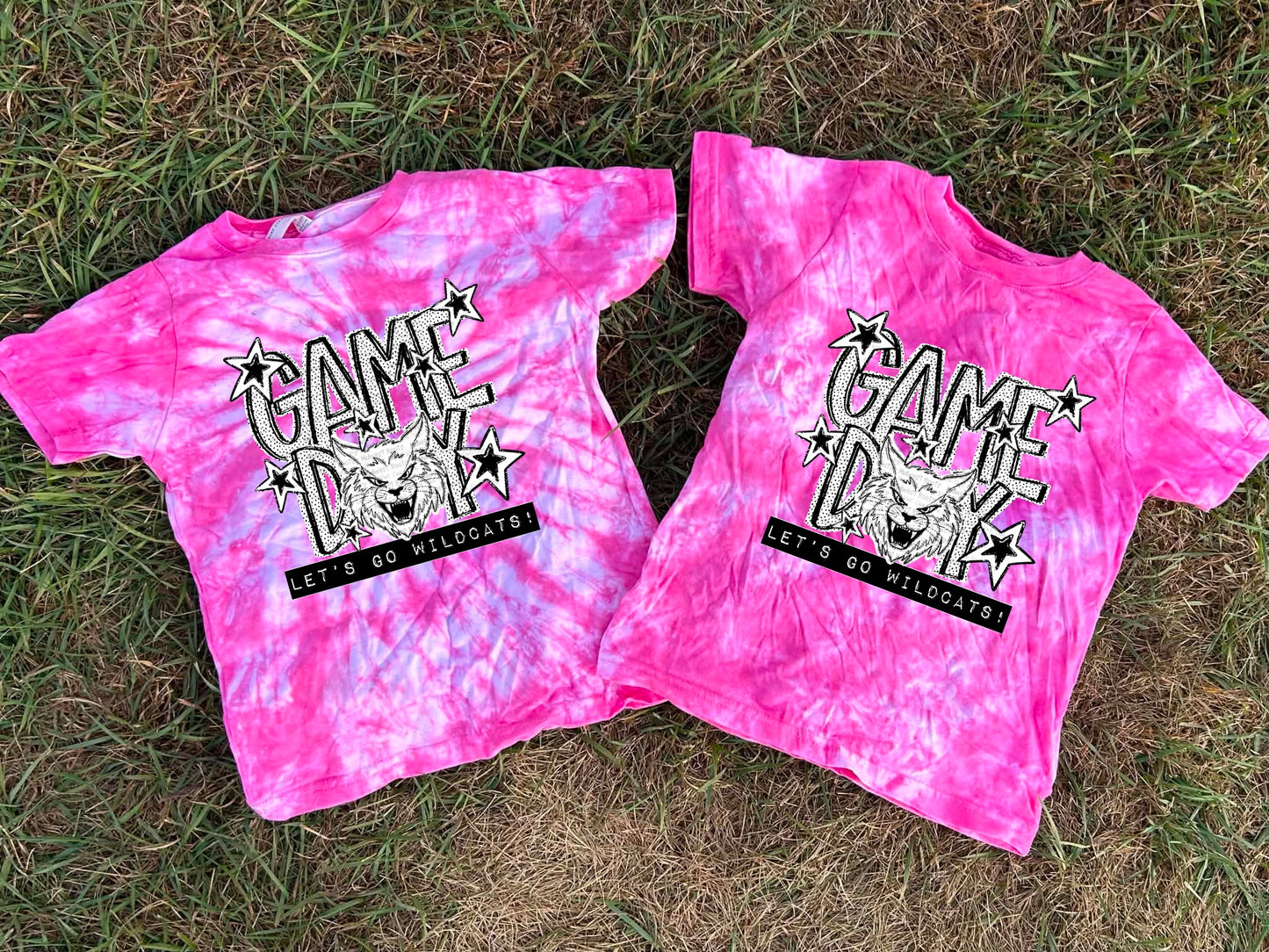 Pink Out Dyed Game Day Team Top