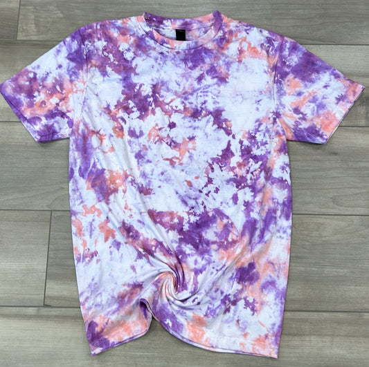 RTS Blank Tie Dye T-shirt Fairy Dust