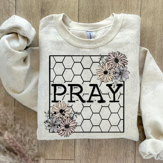 Honeycomb Pray Top