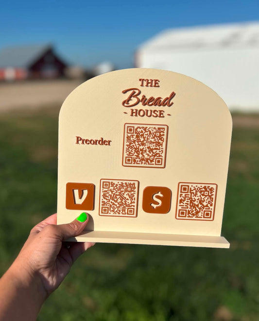 3D Printed QR Code Stand