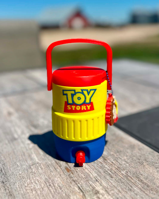 3D Printed T0y St0ry Can Cooler