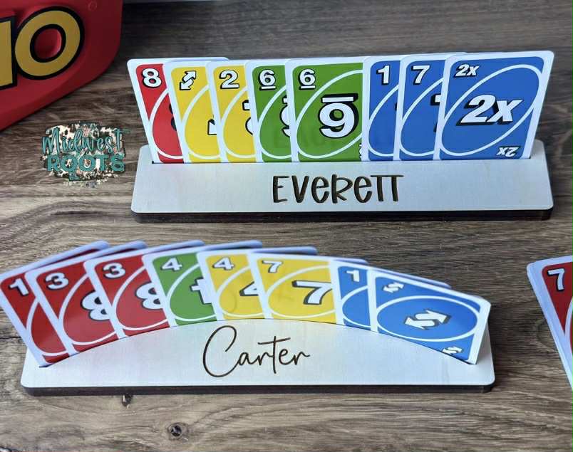 Personalized Game Card Holders