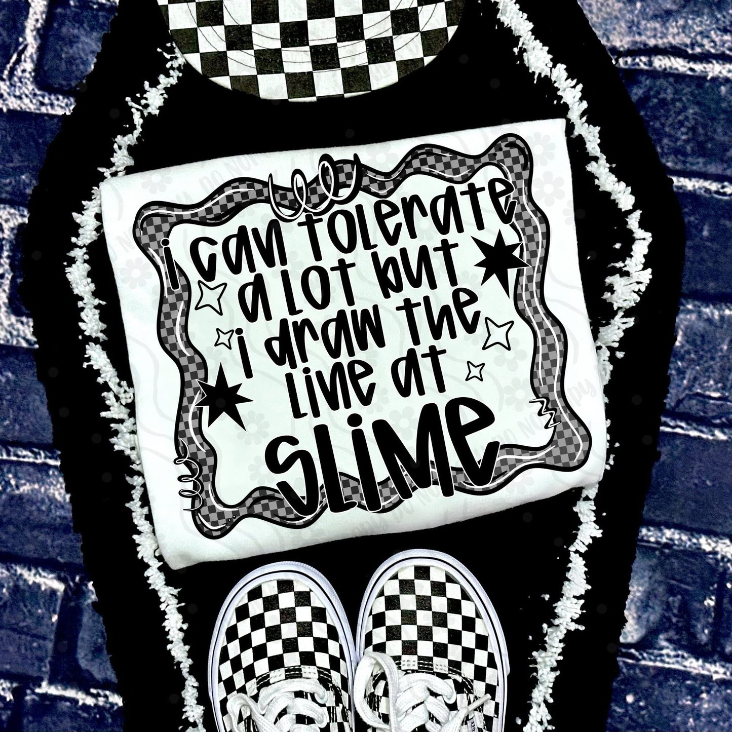DTF Print - Draw The Line / Slime