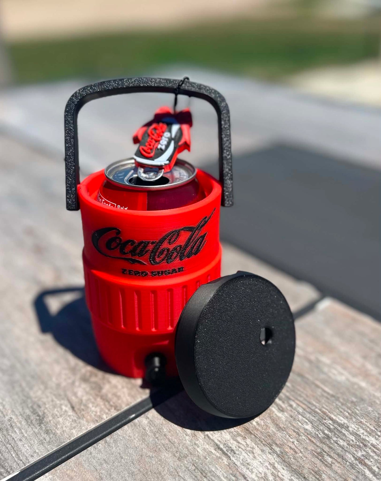 3D Printed C0ke Zer0 Can Cooler
