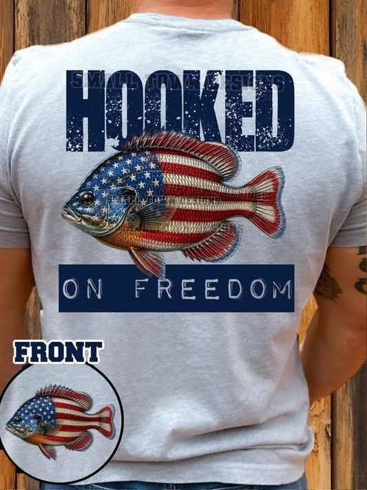 WS Completed Top Hooked On Freedom Blue Gill