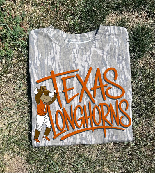 Bottomland Camo Top TX L0ngh0rns