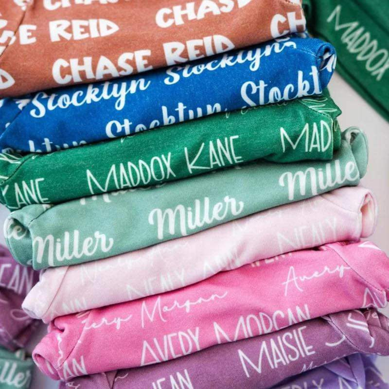 Pre Order Baby Name Gown