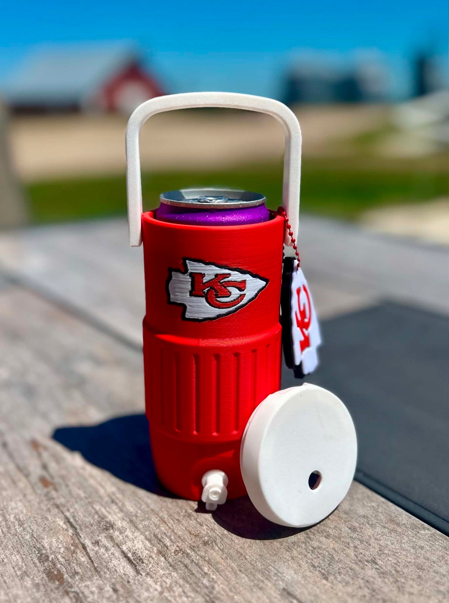 3D Printed KC Can Cooler