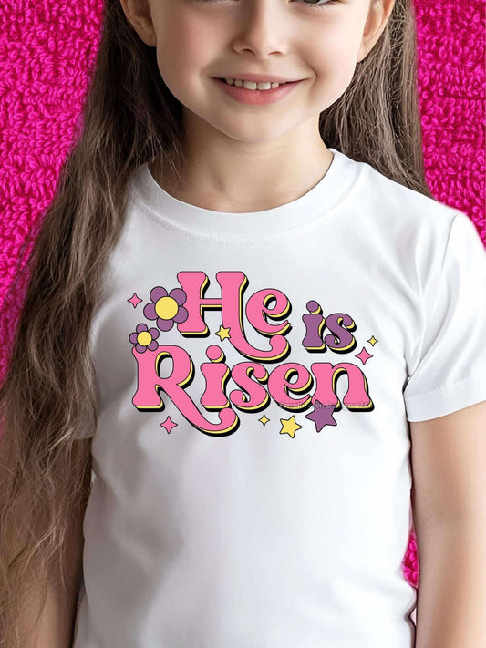 WS Completed Kids Top He is Risen