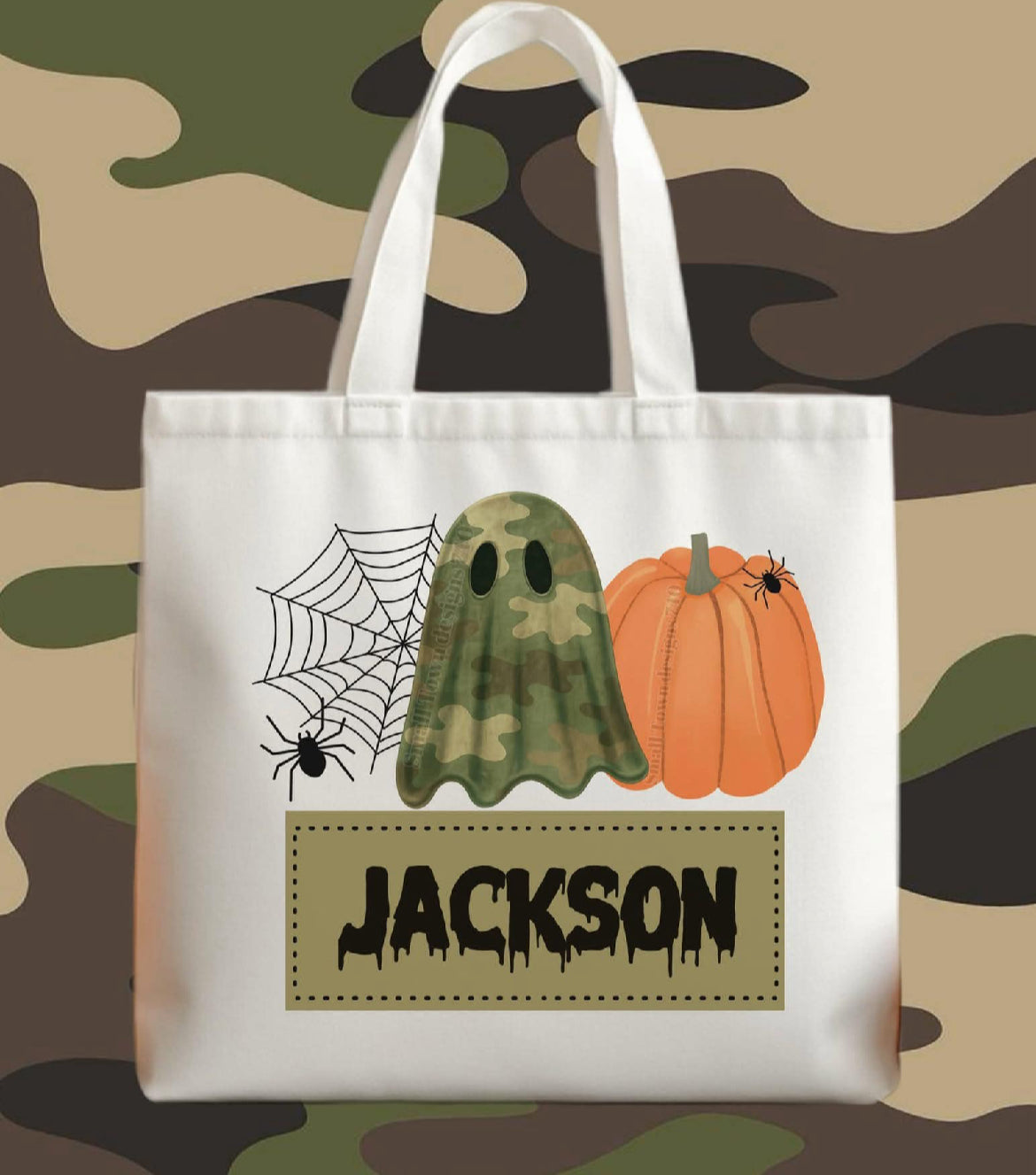 DTF Print- Camo Ghost