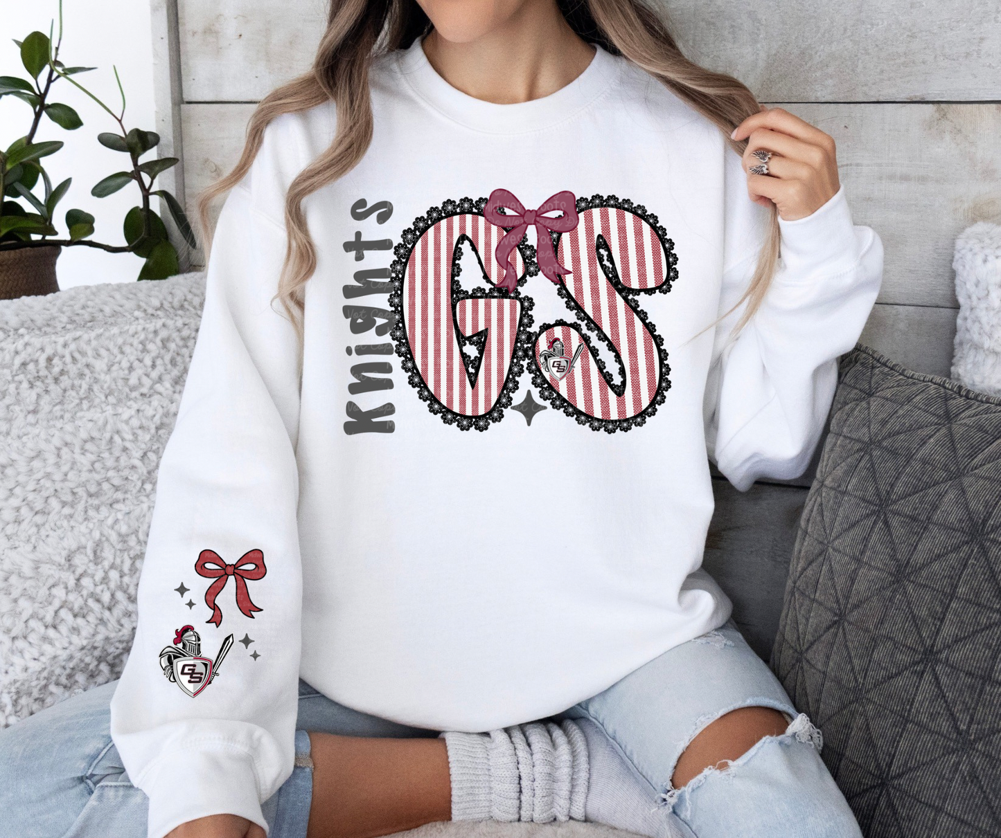 DTF Print - Seersucker GS Knights