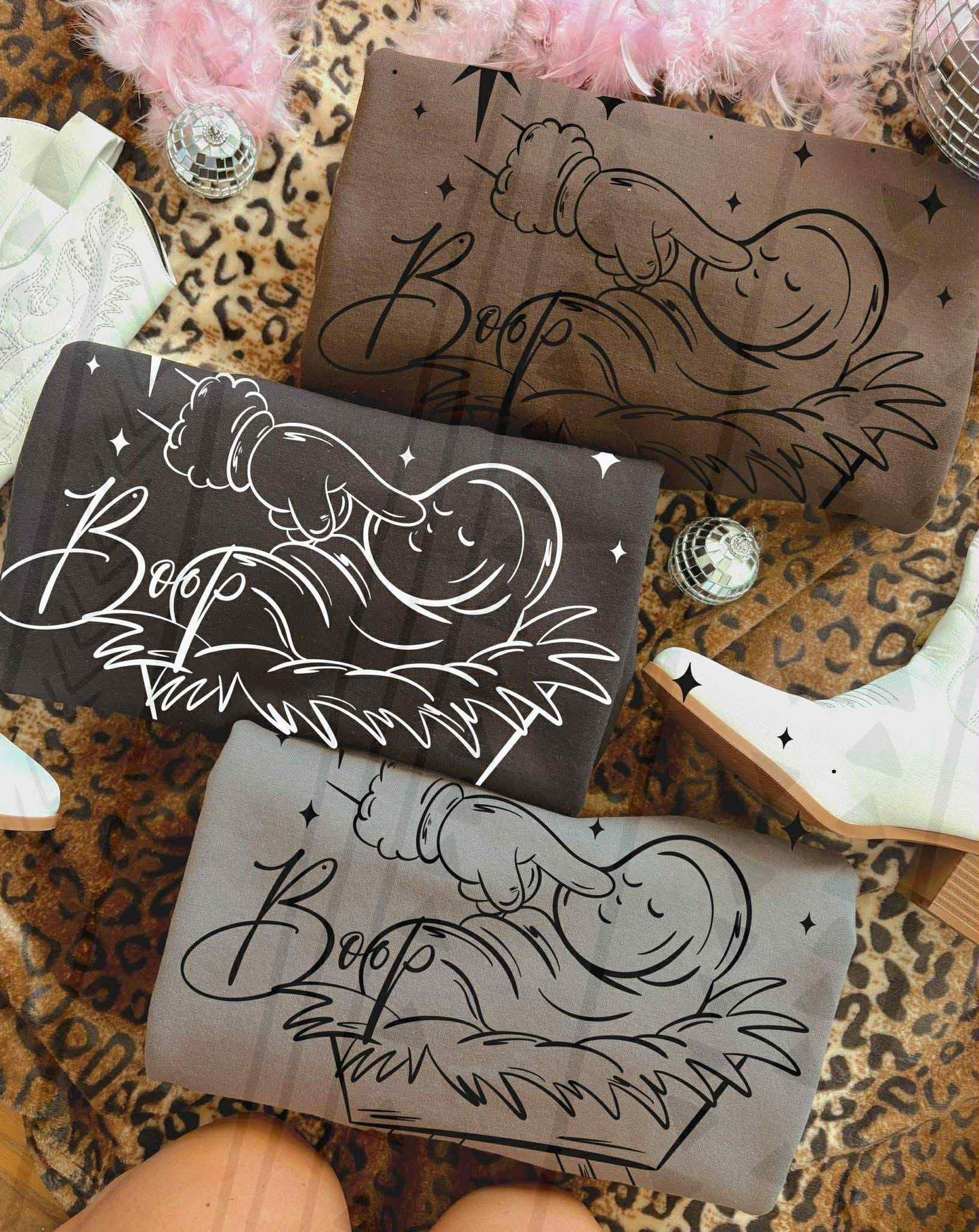 Boop Baby Jesus Kids Top