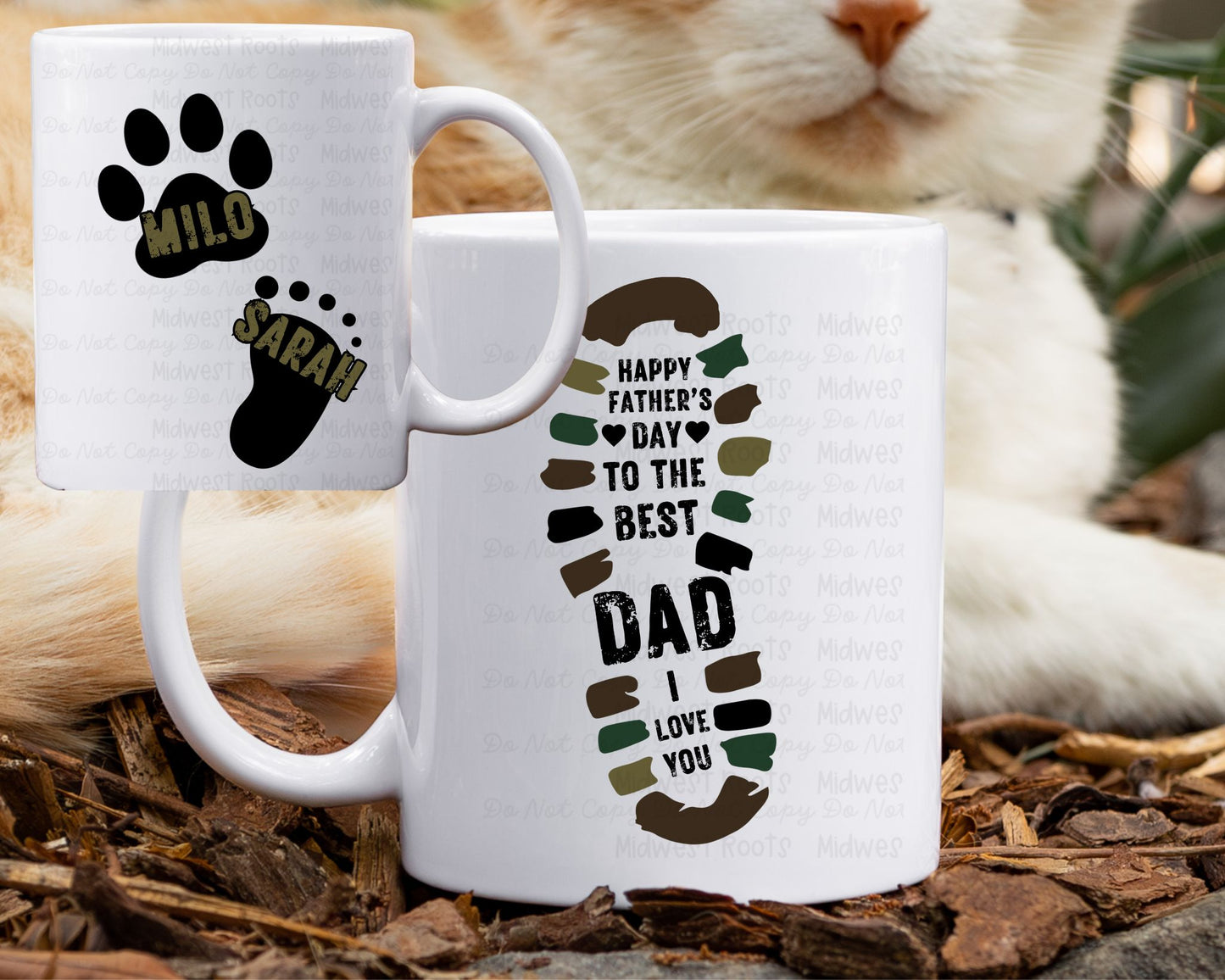 Best “Name” Footprint Mug