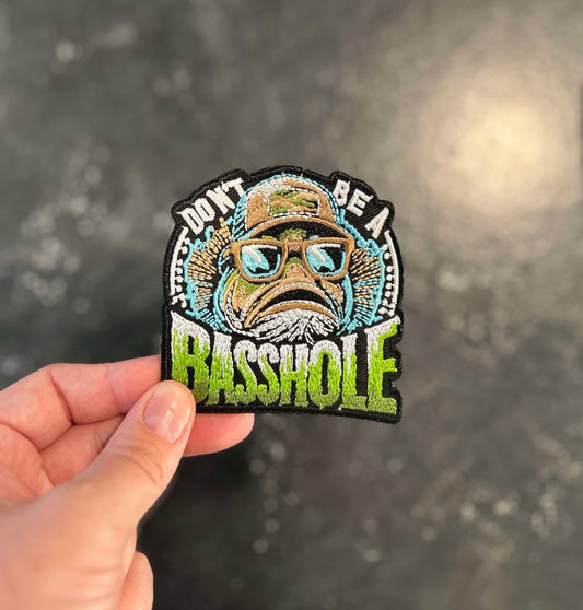 Don’t Be a Basshole - Hat Patch
