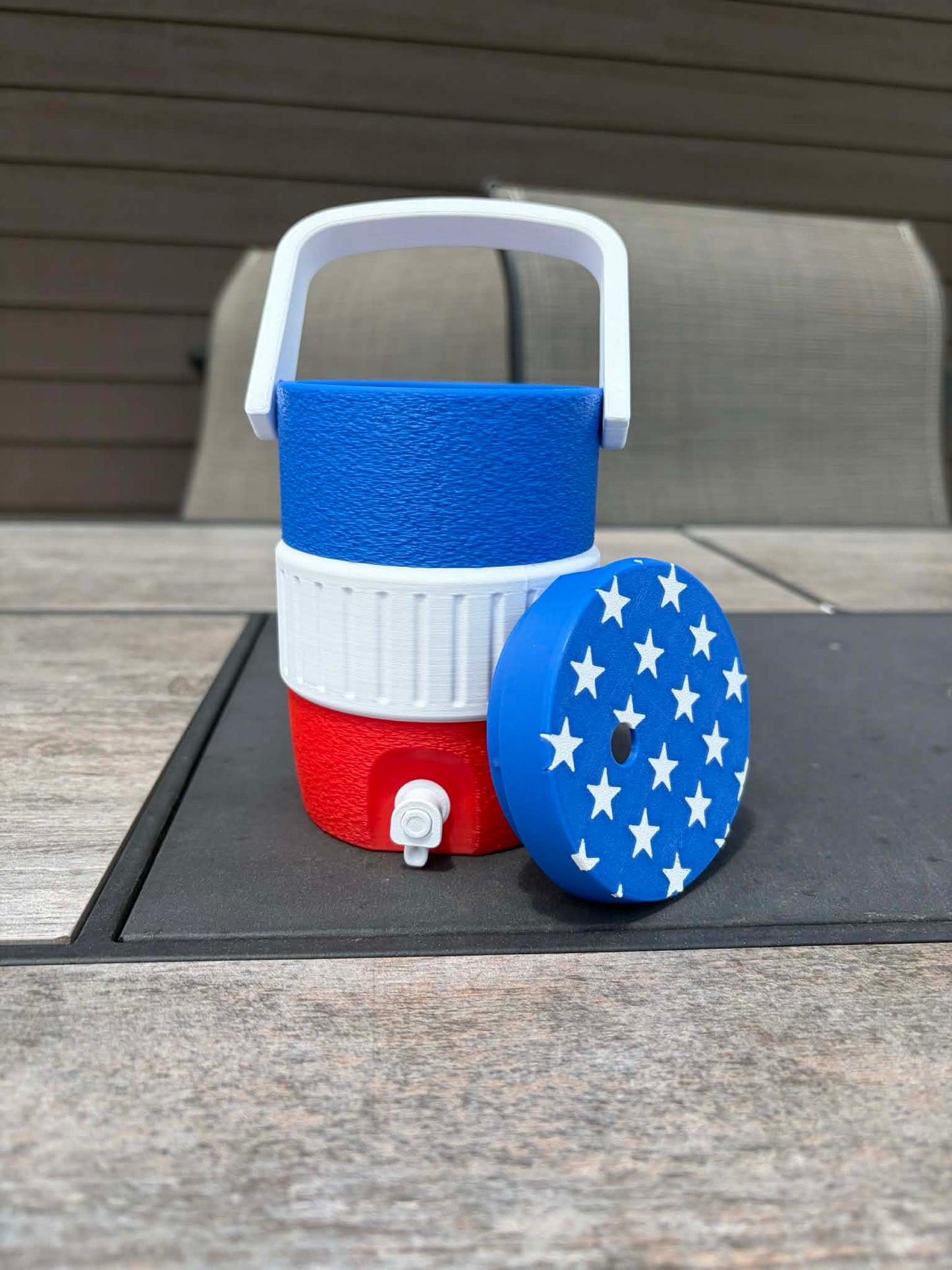 3D Printed RWB Can Cooler
