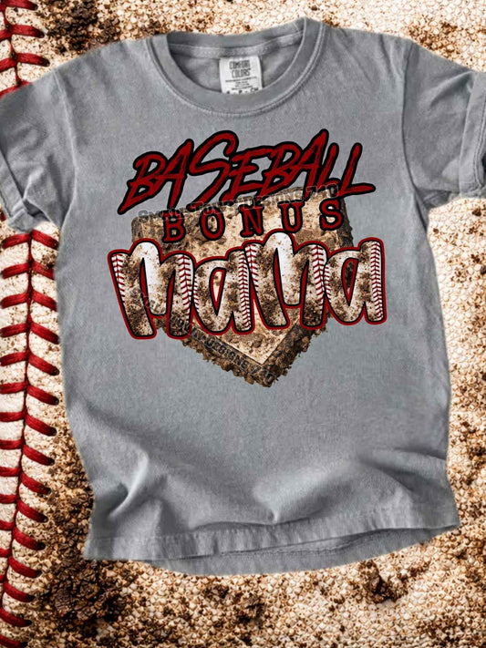 Baseball Bonus Mama Top