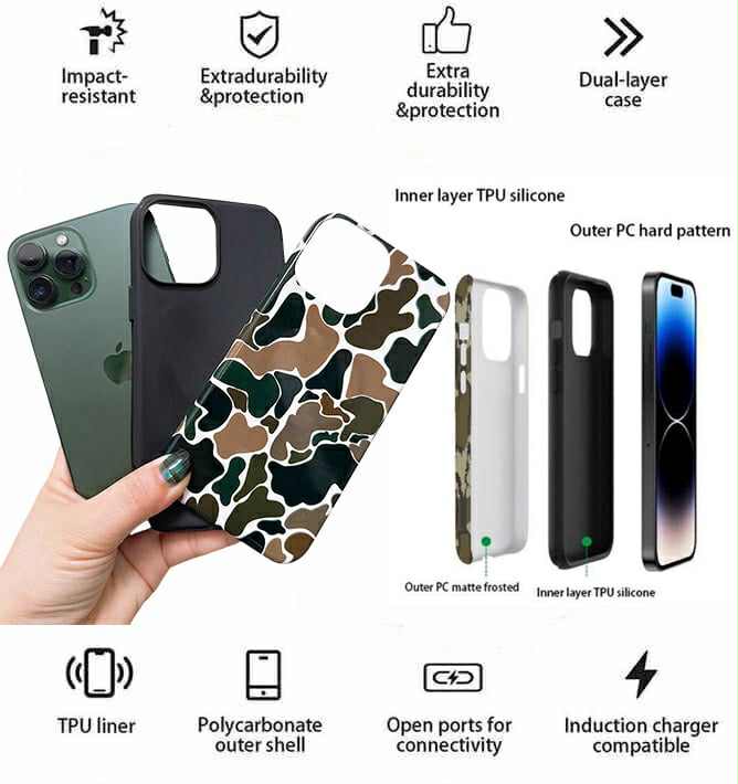 Pre Order Printed Dual Layer IPhone Case