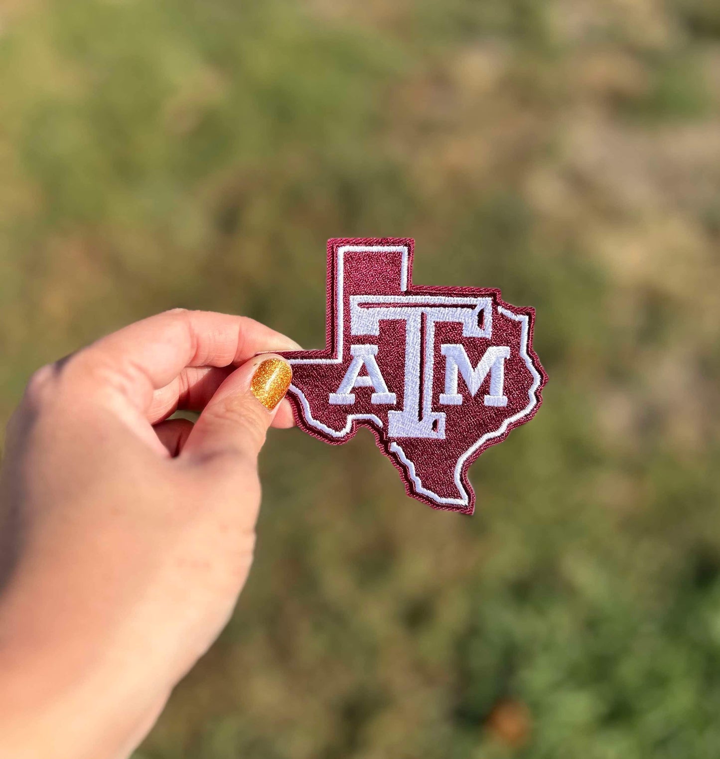 Texas A&M Hat Patch