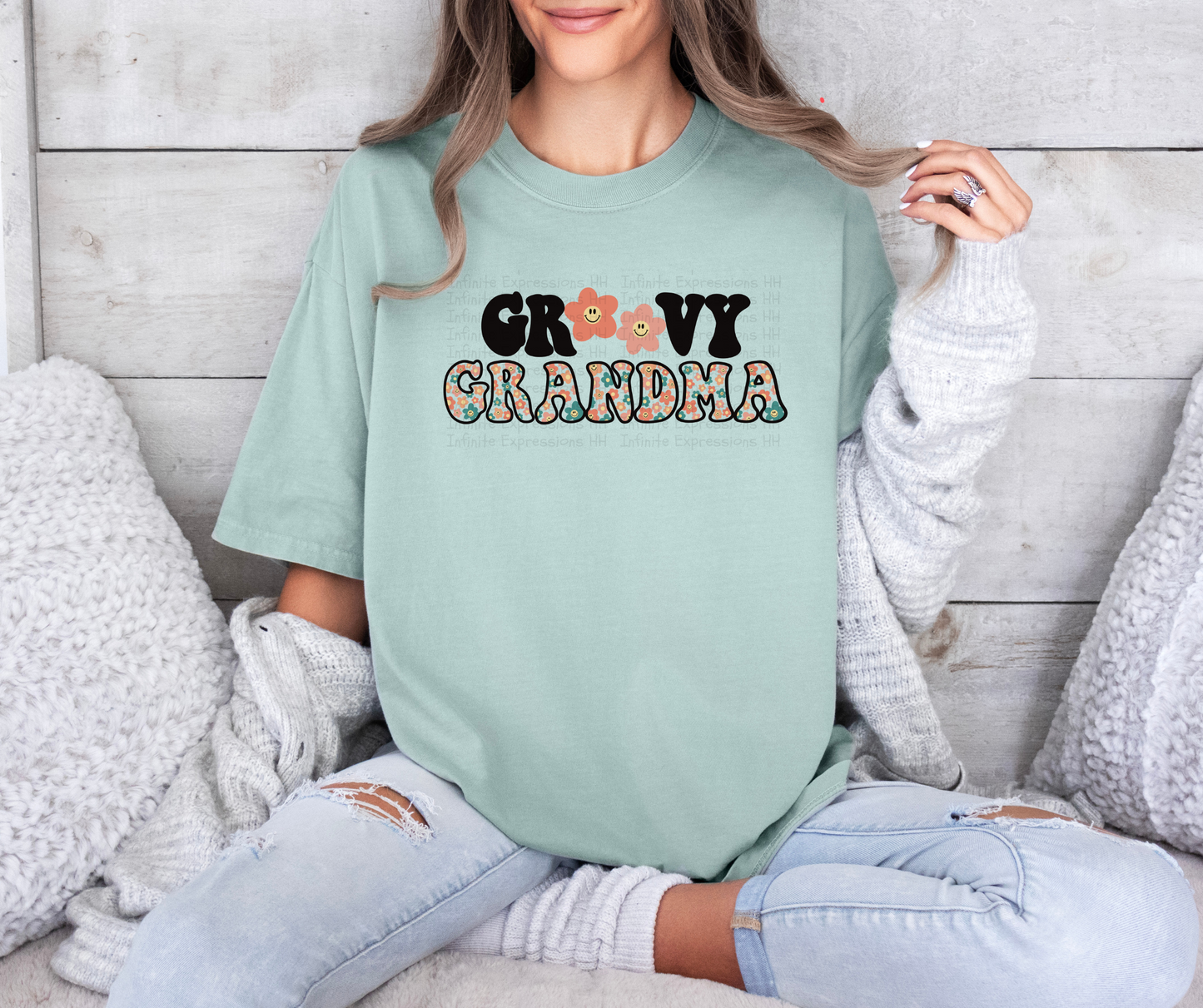 Groovy Grandma Digital Design