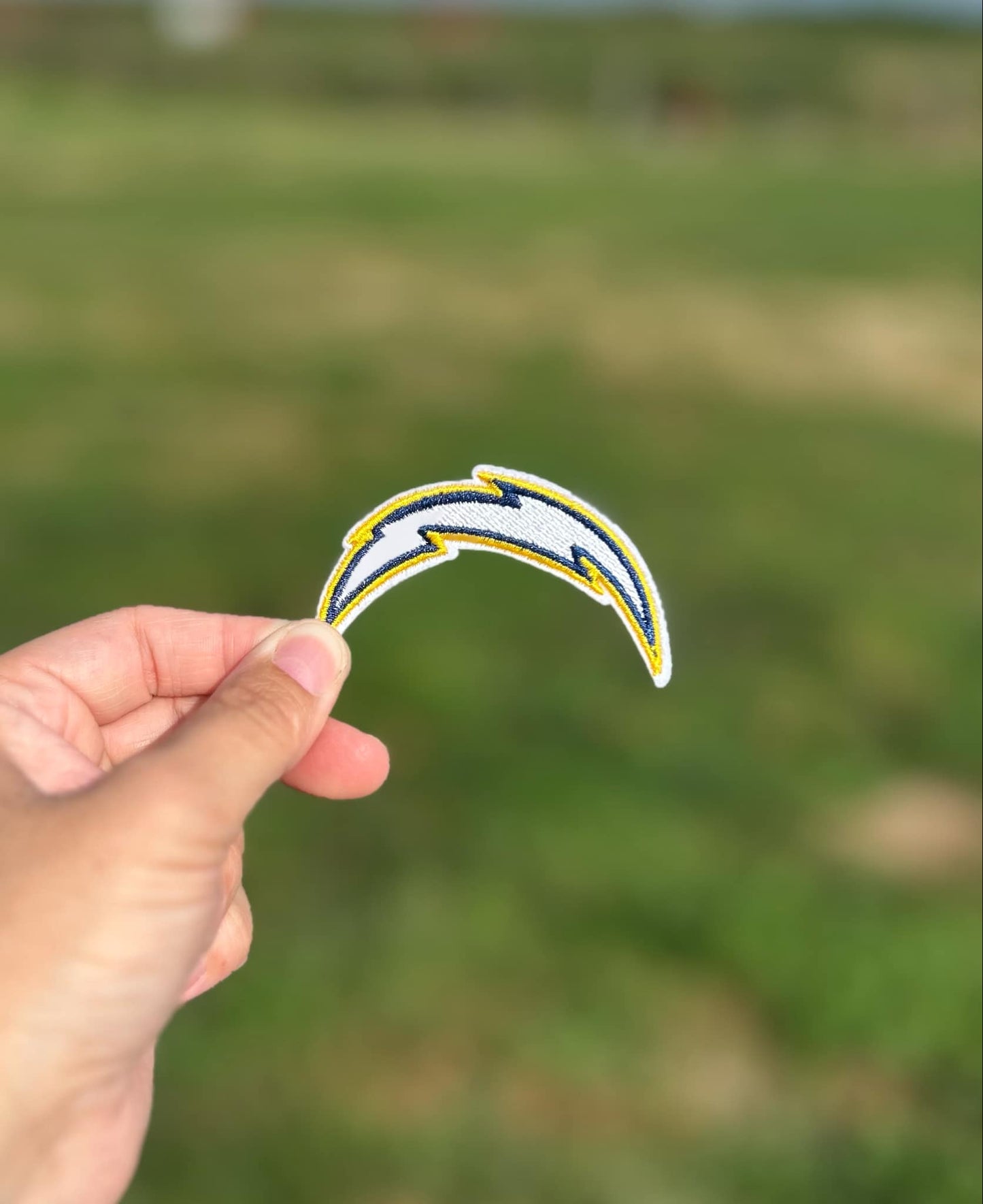 Chargers Hat Patch