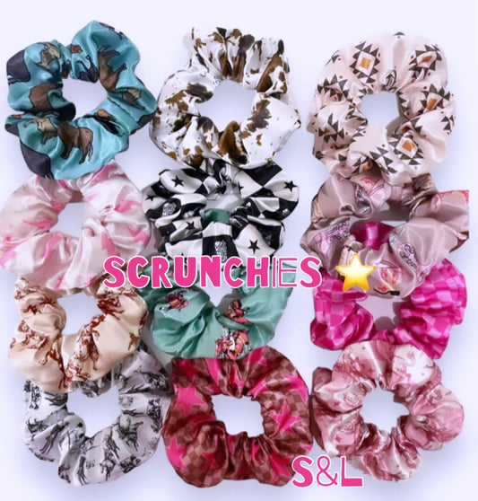 RTS Silk Scrunchie