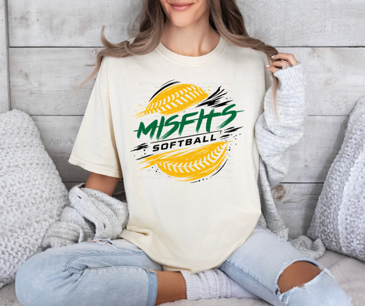 Misfits Softball Top