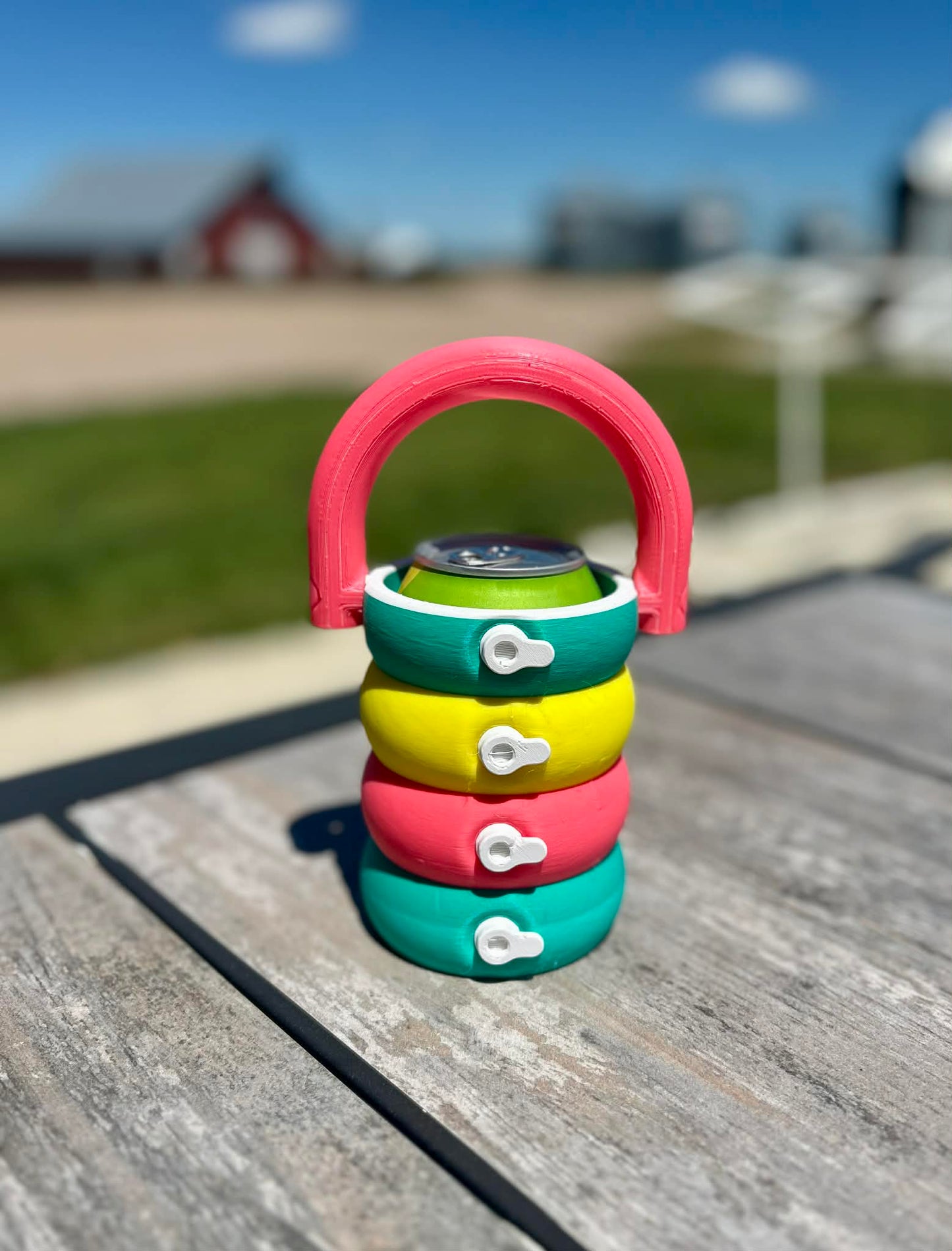3D Printed Pool Float Koozie