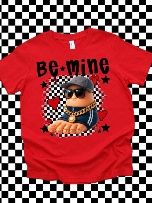 DTF Print - Be Mine Gangster Feet