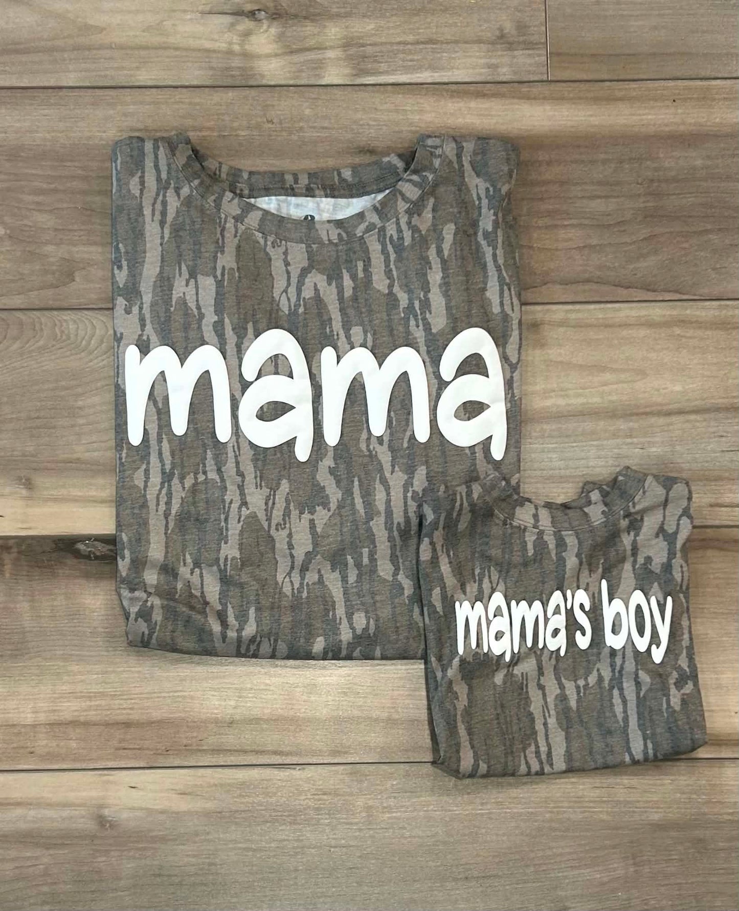 Mama Bottomland Camo Top