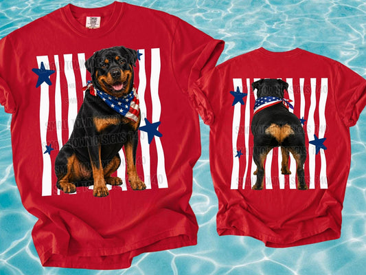 WS Completed RWB Rottweiler Kids Top