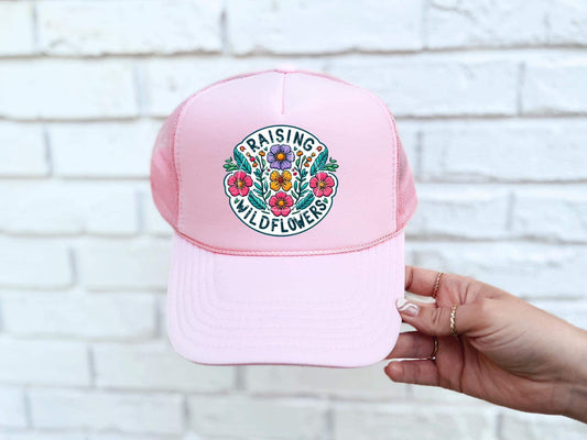 WS Completed Raising Wildflowers Foam Trucker Hat