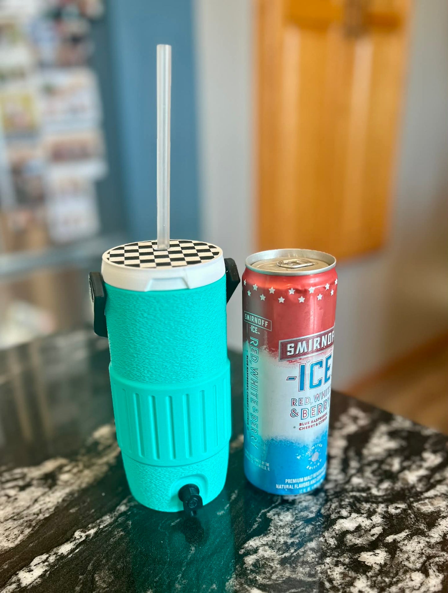 3D Printed Cooler Slim Can Koozie