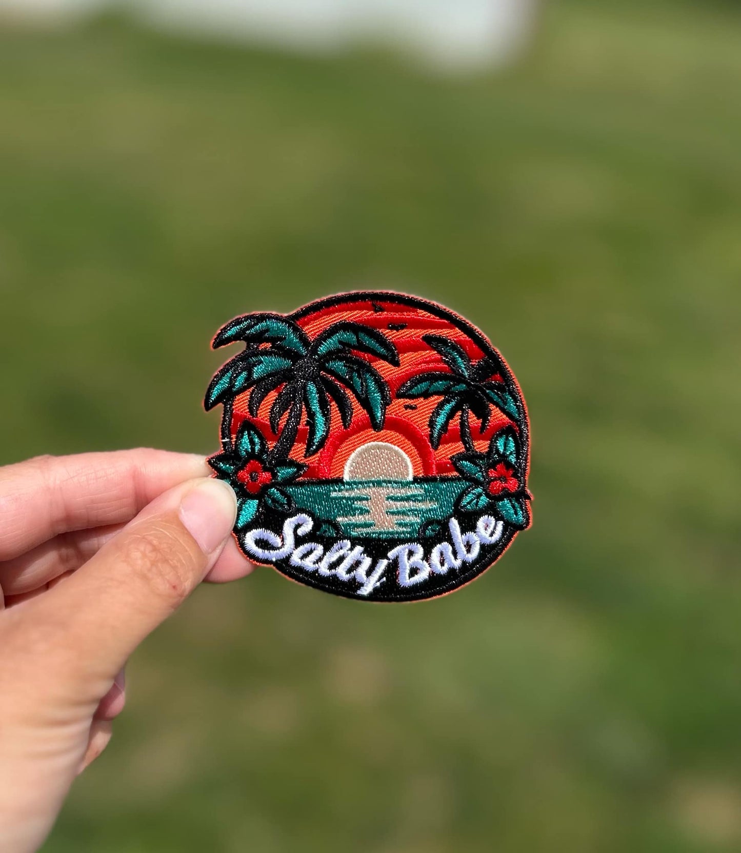 Salty Babe Hat Patch