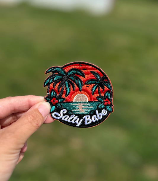 Salty Babe Hat Patch