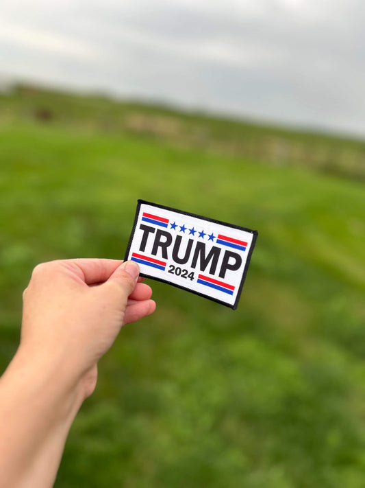 Trump 2024 Hat Patch