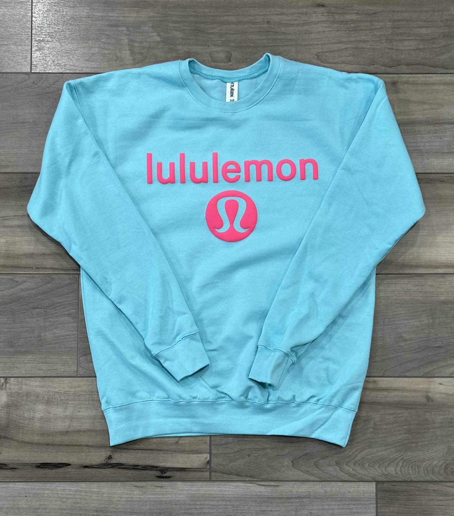 LU LU Puff Printed Top