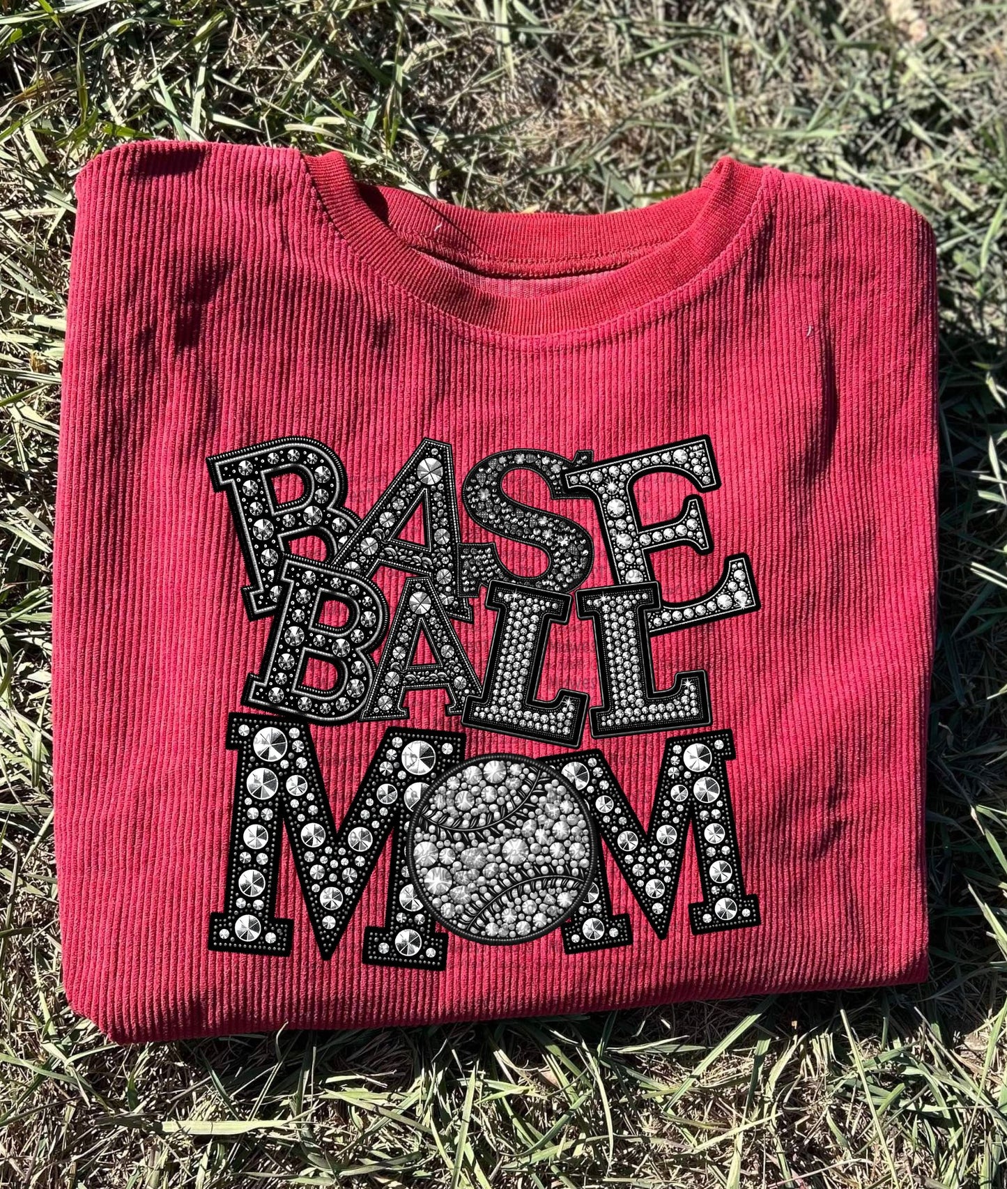 Pre Order Baseball Mom Corduroy