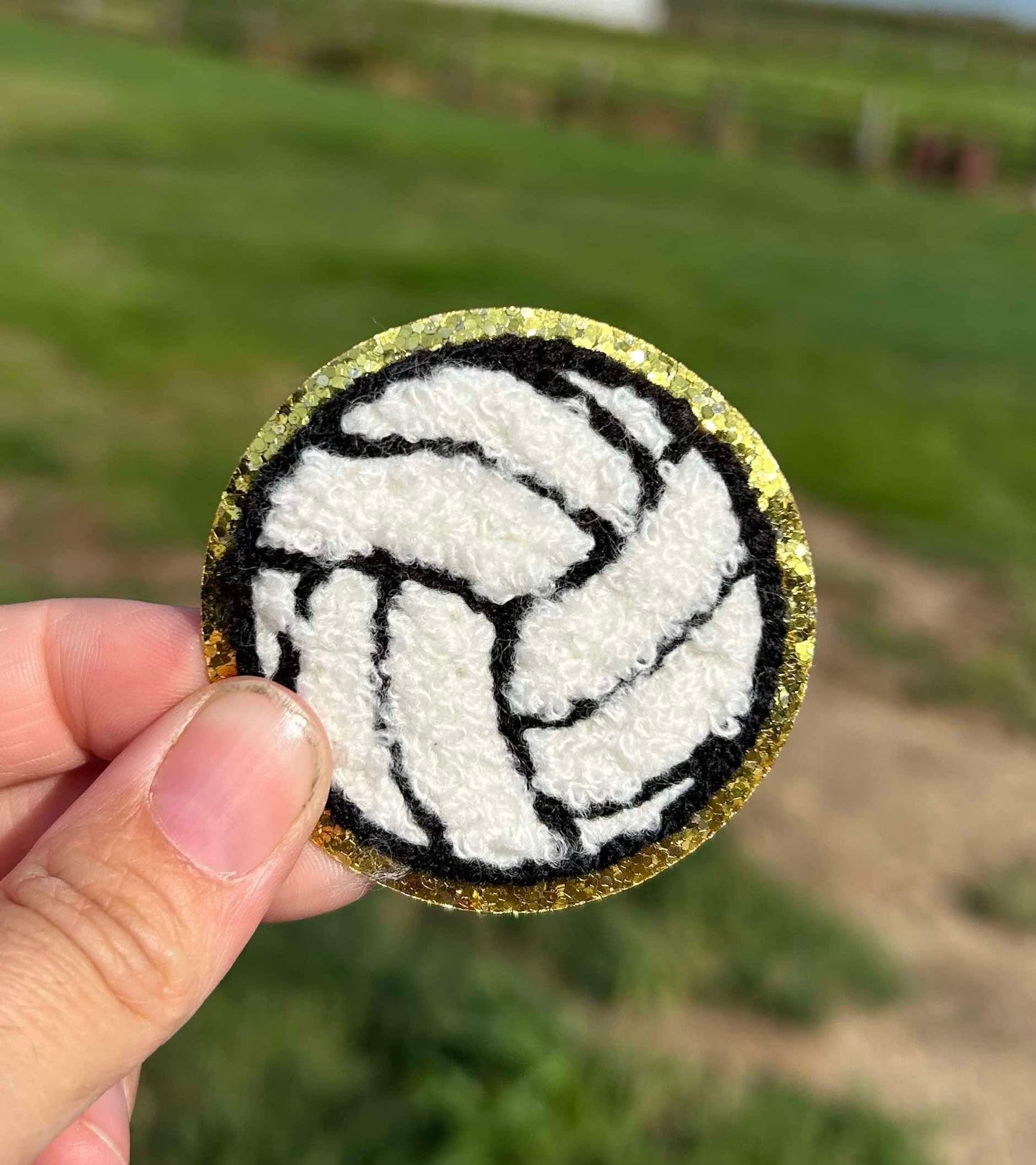 Volleyball Hat Patch
